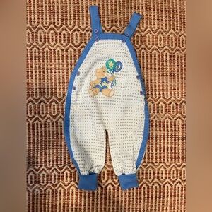 Vintage R.H. Macy’s baby overalls 100% acrylic, size 3-6 months